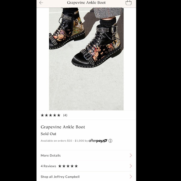 FREE PEOPLE-JEFFREY CAMPBELL grapevine boot - Picture 3 of 4